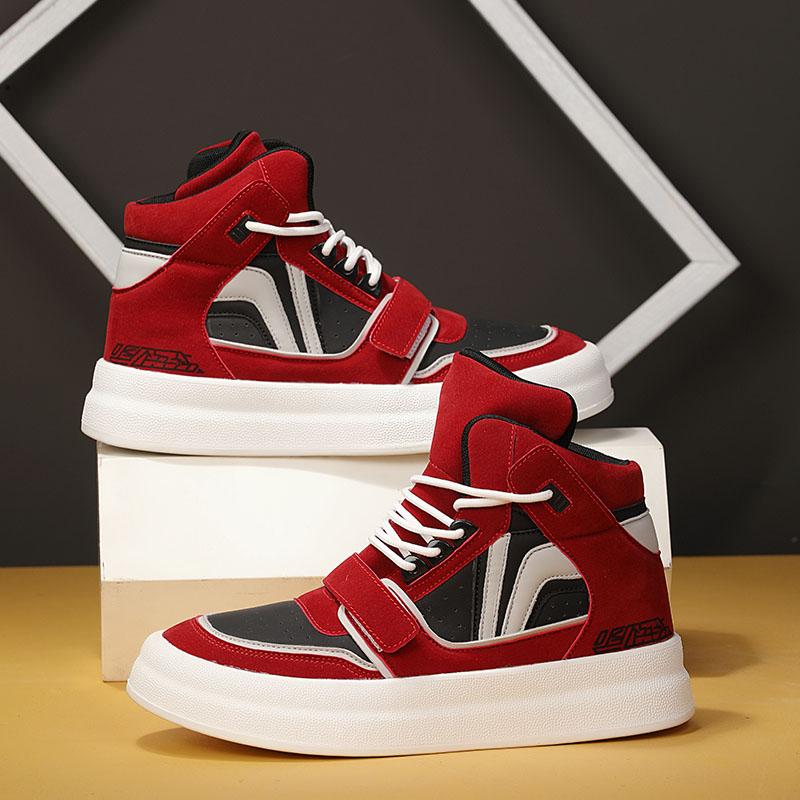 Brand Mens High-tops Sneakers Casual Basketball Sports Tennis Shoes Comfortable Running Shoes Outdoor Warm Plus Cotton Sneakers