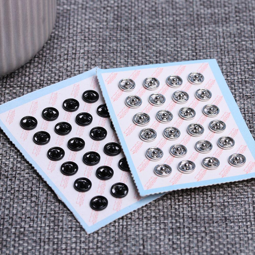 Snap Dollhoues Miniature Clothing Sewing Buckle Mini Buttons DIY Doll Clothes Metal Buckles