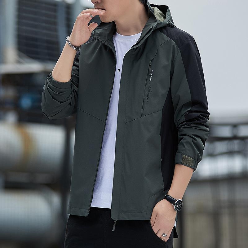 Jacket Jacket Men's Spring and Autumn Outdoor Travel Mountaineering Windproof Jacket Functional Soft Shell Tide