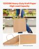 Kraft Paper Bags with Handles 100Pcs 18x7x19 In Party Shopping Bag Black