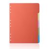 10 Pieces/Set Binders Index Dividers Bright Color Binders Index Dividers Binders Dividers Office Supplies