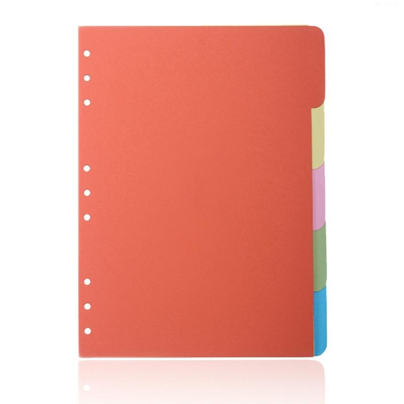 10 Pieces/Set Binders Index Dividers Bright Color Binders Index Dividers Binders Dividers Office Supplies