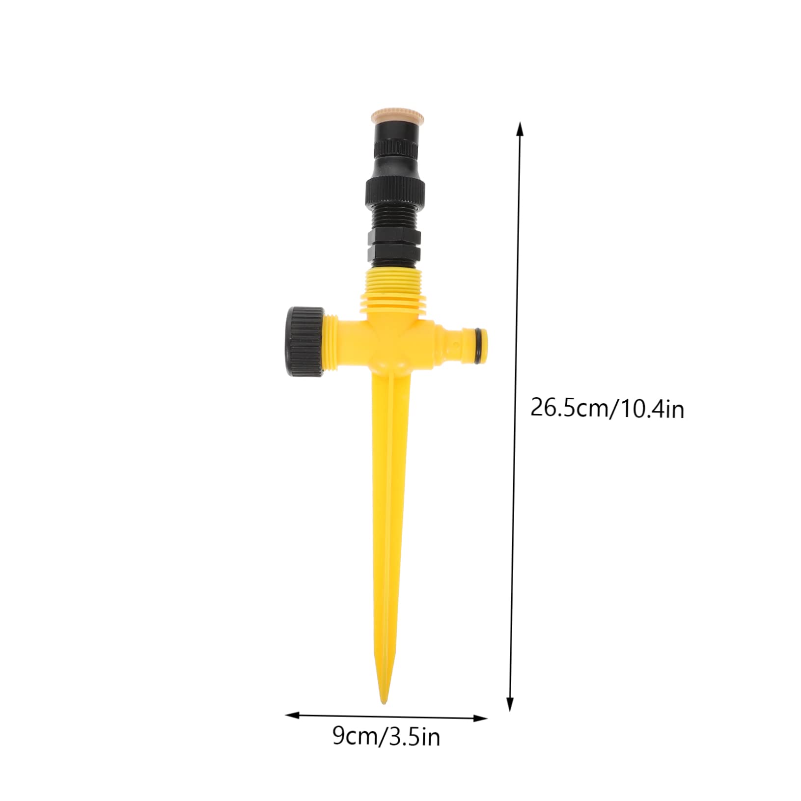 

Автоматический садовый дождеватель с вращением на 360° — идеально подходит для газонов, ферм и теплиц!