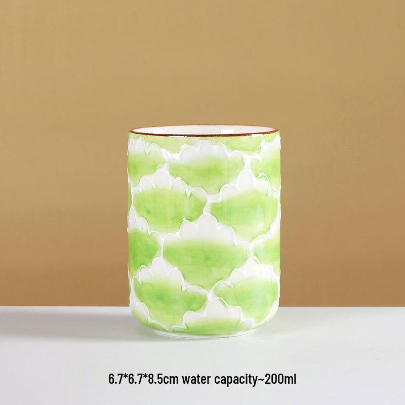 Shangqi Underglaze Hand-Painted Ceramic Beverage Cup