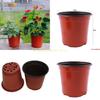 110PCS Garden Soft Plastic Plant Grow Pot Nutrition Bowl Seedling Cup Balcony Garden Planter Seedling Flower Pot Top Sale