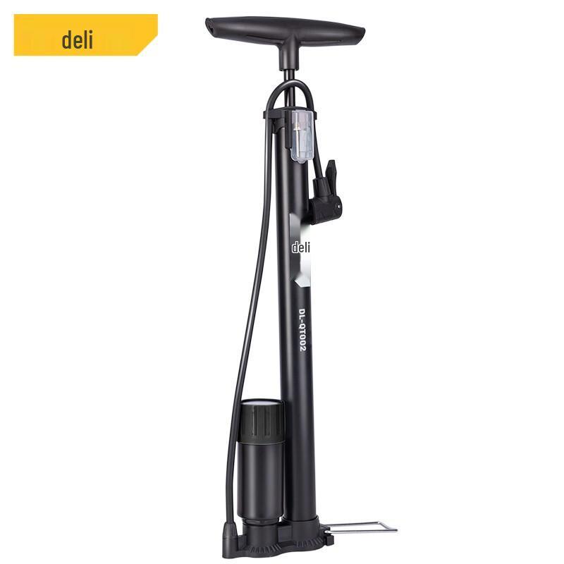 Deli Manual Air Pump with Gauge 38mm x 500mm