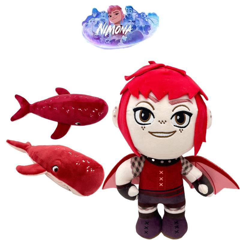 Nimona Monster Girl Plush Toy Doll Anime Collectible Figure