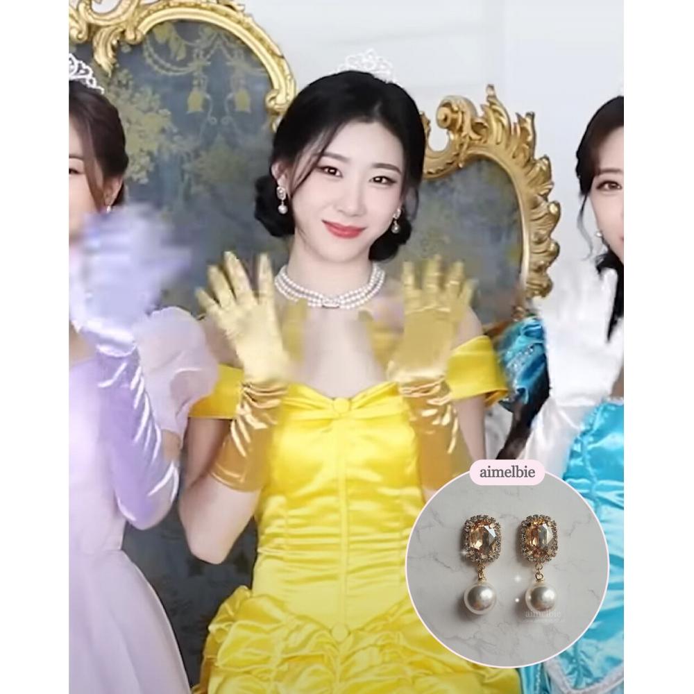 

[Aimelbie] Элегантные овальные струны с кристаллами и жемчугом — Золотая тень