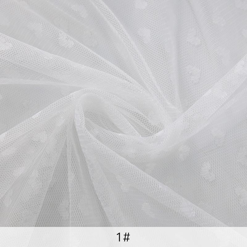 160x90cm Herzförmiger Weicher Tüll Mesh Stoff Für Kinder Prinzessinnenkleid Vorhang Zubehör DIY Nähen Rockstoff TJ20220