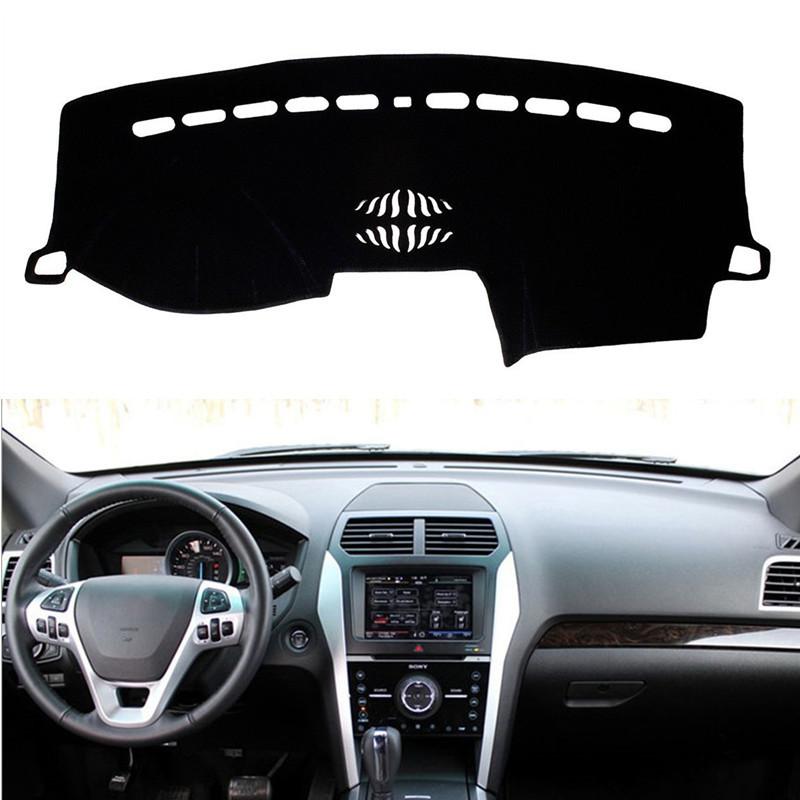For Ford Explorer 2011 2012 2013 2014 2015 2016 2017 2018  Auto Dashboard Cover Mat Pad Dash Sunshade Carpet Car Accessories