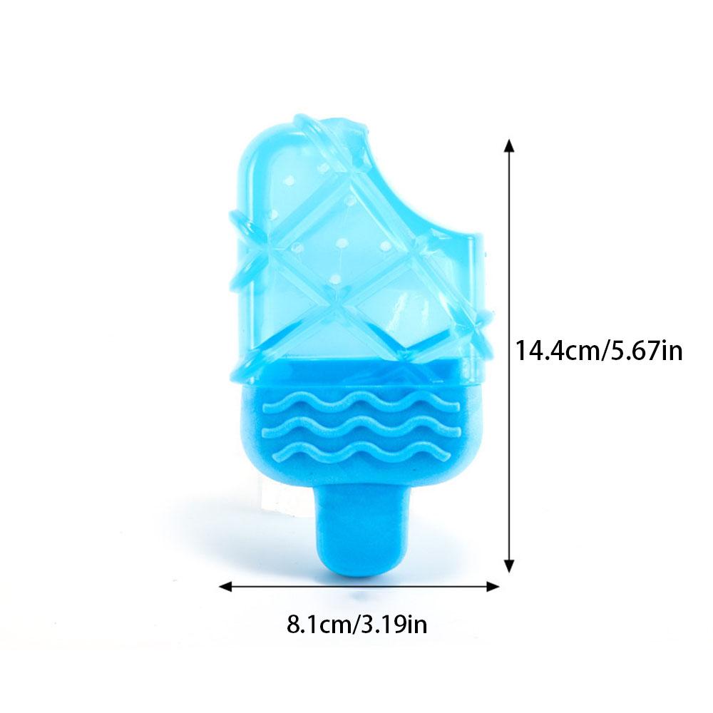 

Dog Ice Pop Chew Toy - Molar Teething Pet Toy for Puppies Adults, Bite-Resistant Cool Shape Interactive Toy,