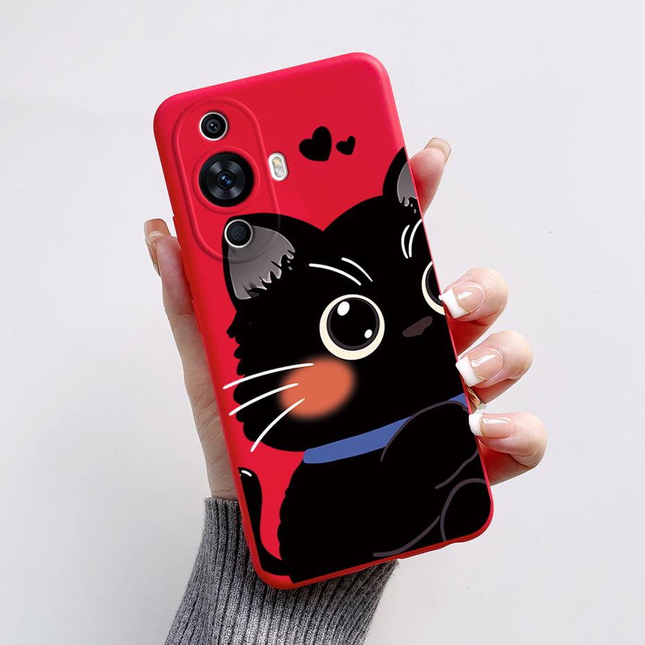 Für Huawei Nova 11 Hülle Niedliches Kaninchen Panda Bemalte Silikon Handyhüllen Abdeckung Für Huawei Nova 11 Nova11 Pro 11pro Nova11pro Funda