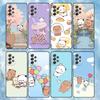 C-Cute BuBu DuDu  Phone Case For Samsung S25,S24,S21,S22,S23,S30,Ultra,S20,Plus,Others Soft Black Cover
