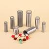 Stainless Steel Materials Secure Lockable Miniature Container Suitable For Wilderness And Water Sports