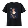 Camiseta Central Cee Vintage Pesada Streetwear con Estampado Transpirable Unisex Ligeramente Gráfica C