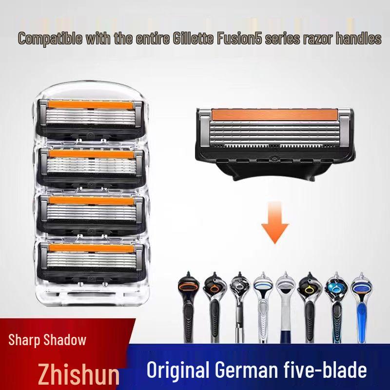 Gillette Fusion5 Men's Razor with Stable 5-Blade German Craftsmanship for Smooth Shaving