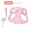 Breathable Mesh Dog Chest Harness Bow Anti-Escape Harness Trendy Pet Chest Harness  Pet Walking