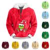 Men's  Plush  Half  Zipper  Hooded Hood  Hoodie