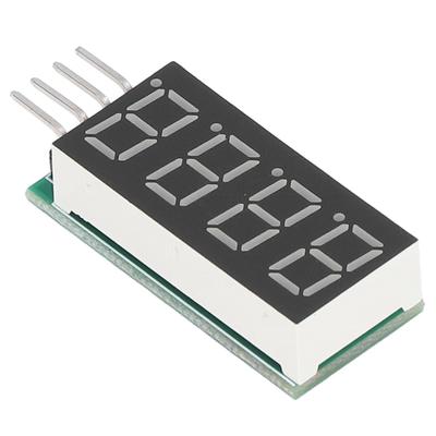 4-stellige 7-Segment-Digitalröhren-Modul LED-Anzeigemodul I2C-Schnittstelle DC 5V 3,3V DM43B04