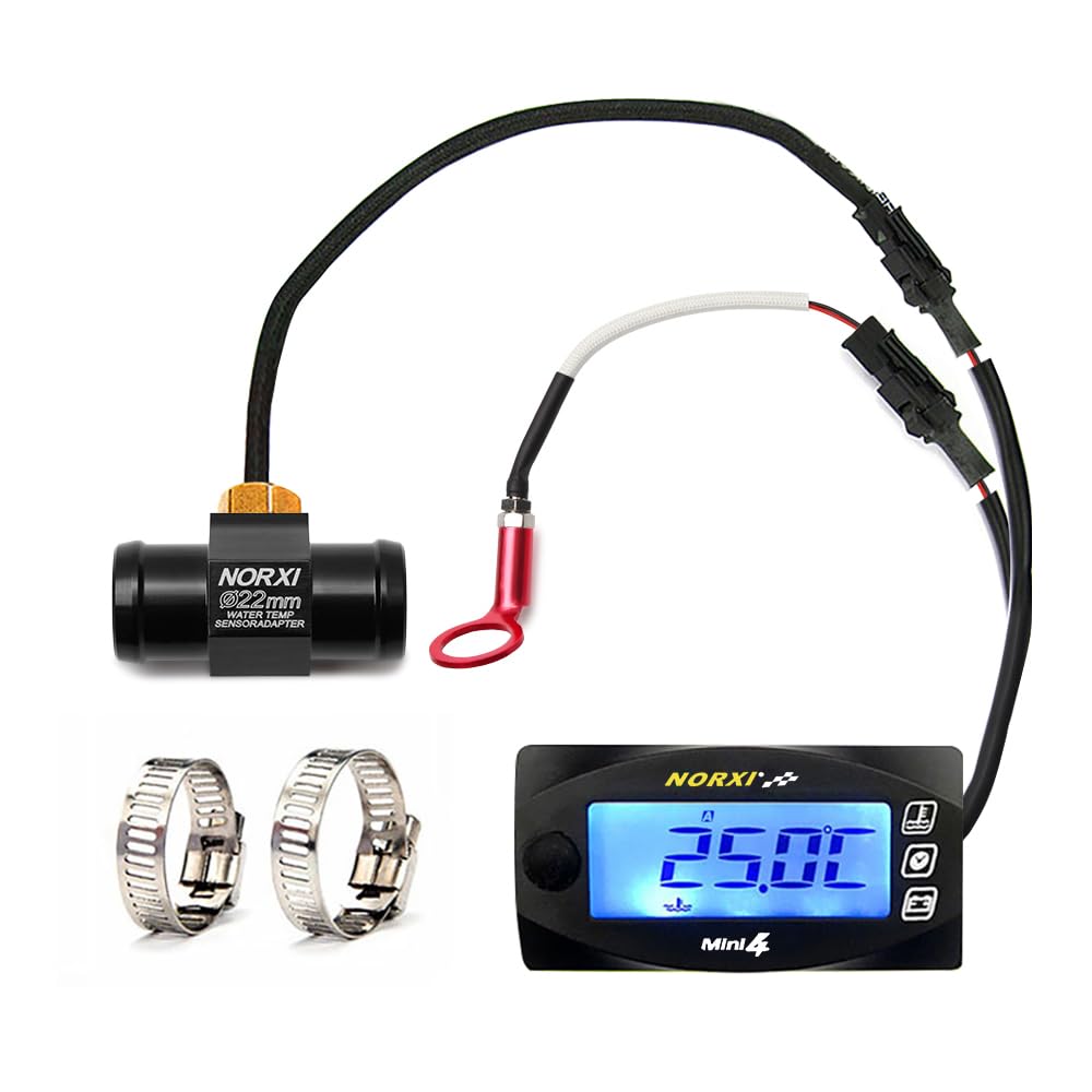 NORXI 4 in 1 Multifunctional Motorcycle Digital Meter Mini4 (can