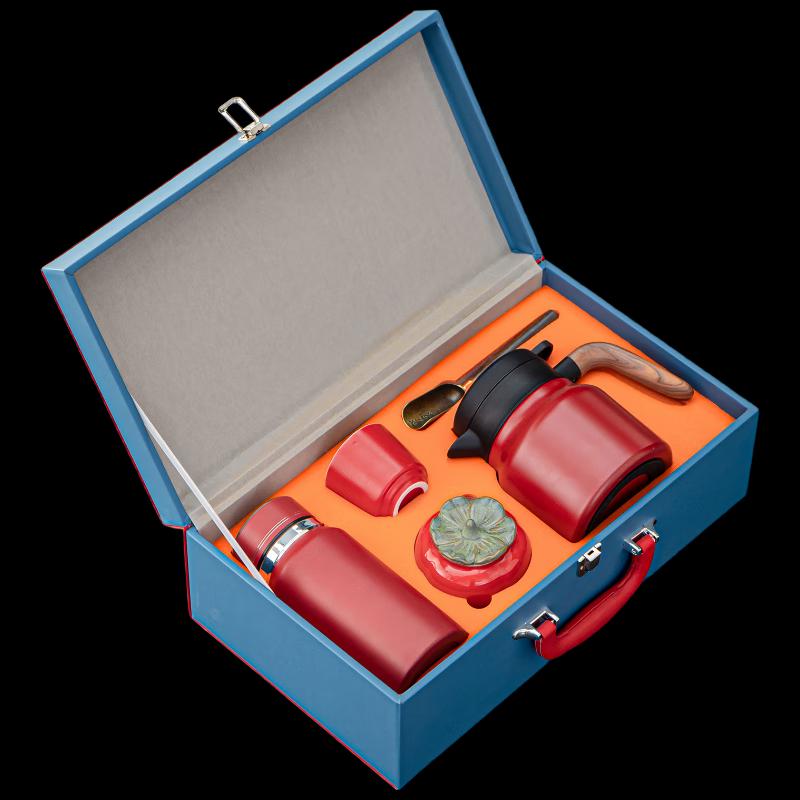 Ceramic Insulated Flask & Drinkware Gift Sets