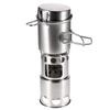 Portable Camping Combo Wood Burning Stove & Cooking Pot Set Fishing Hiking