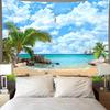 Tapestry Beautiful Sea Sky Landscape Art
