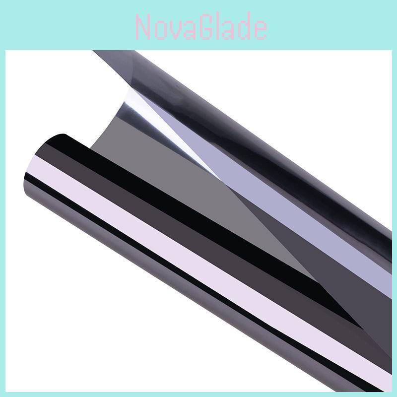 One Way Mirror Window Film Uv Reflective Privacy Tint Foil Home Glass Sticker