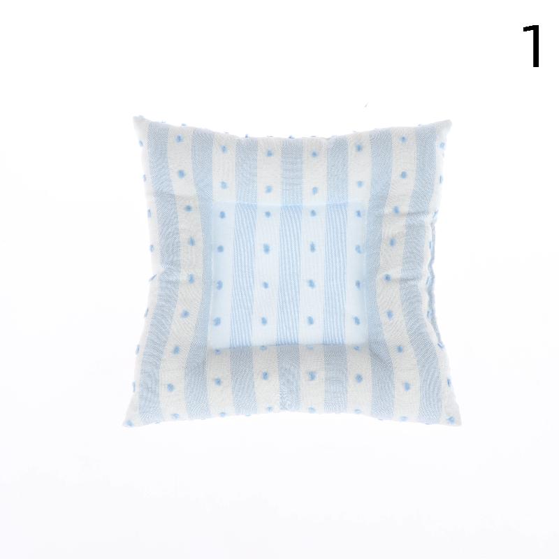 Stripes Polka Dot Coasters Portable Square Cotton Cloth Insulation Pad Soft Hanging Drink Coasters Photography Props