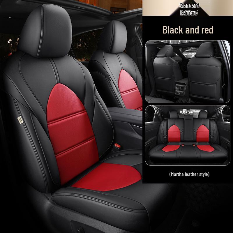 Universal Genuine Leather All-Season Car Seat Cover for Five-Seat Models