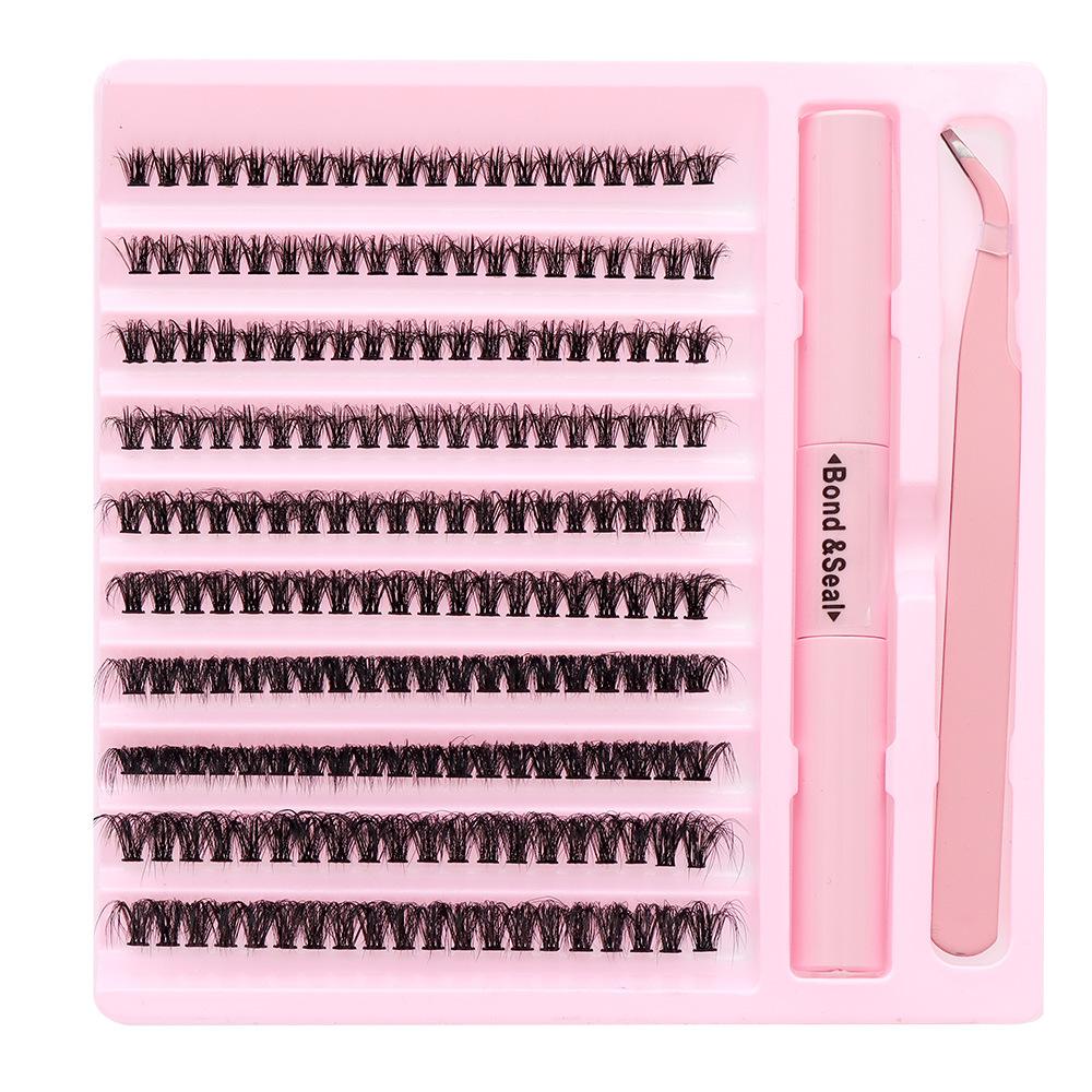 Diy Natural Curl Grafting Thick False Eyelashes Extension
