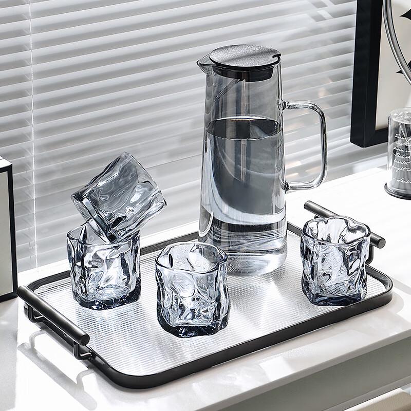 Naicraft Elegant Twisted Heat-Resistant Glass Cup Set