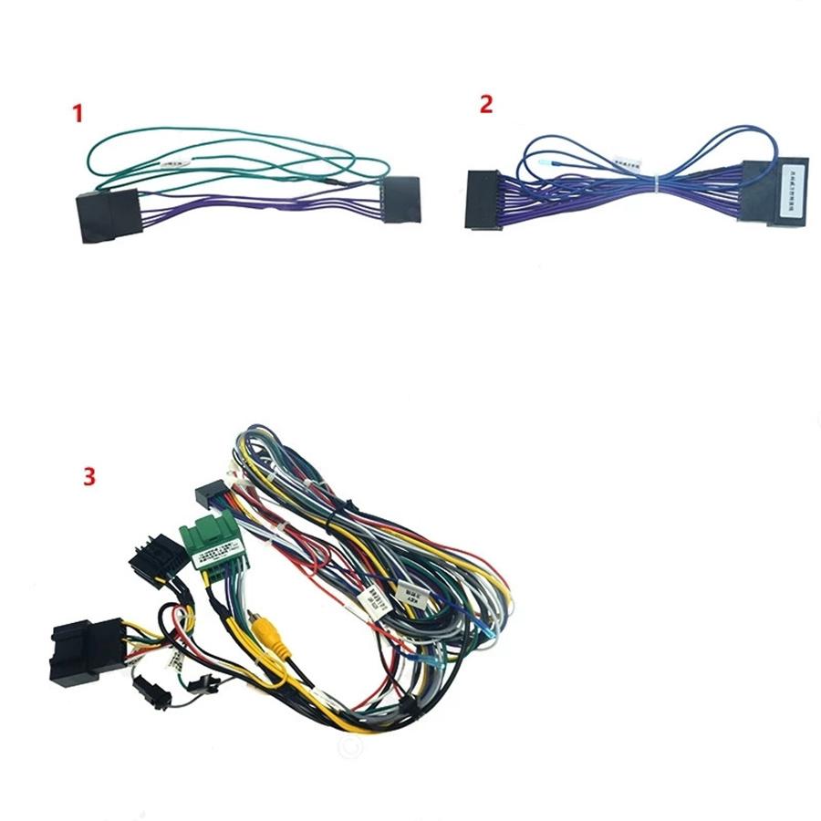 Car 16 Pin Android Cable Harness Connectors With Canbus Box For Chevrolet Cruze Buick