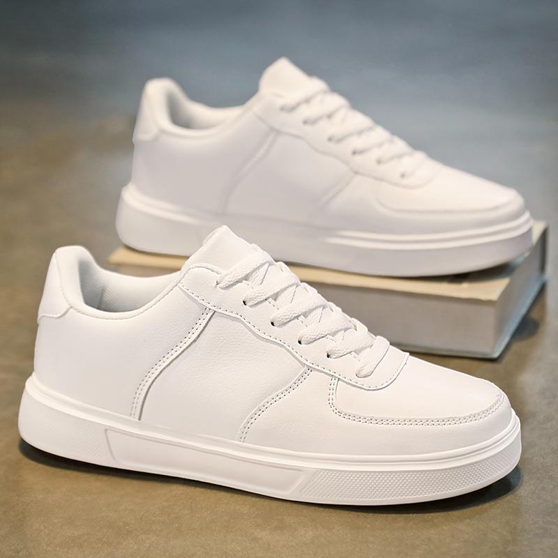 New Autumn and Winter Breathable Couple White Shoes Trendy Personalized Outdoor Sports Casual White Board Shoes Trendy Shoes