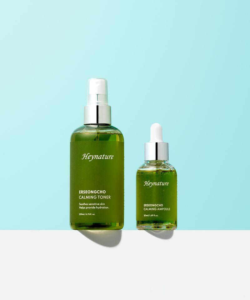 Houttuynia Cordata Calming Toner + Calming Ampoule Set