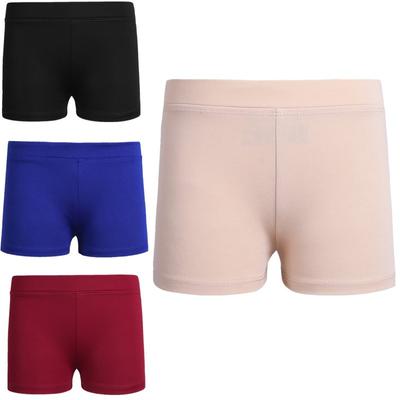 Stora Flickor Gymnastik Sport Balett Dans Stretchiga Shorts Träning Löpning Hotpants