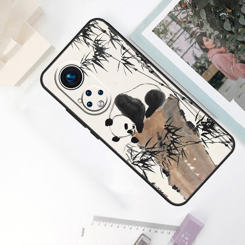 Chinese Bear Panda For Honor Magic 8 Pro 5 6 7 Lite Case For Honor Win RT 400 200 50 70 90 X8c X8b X9a X9b X9c