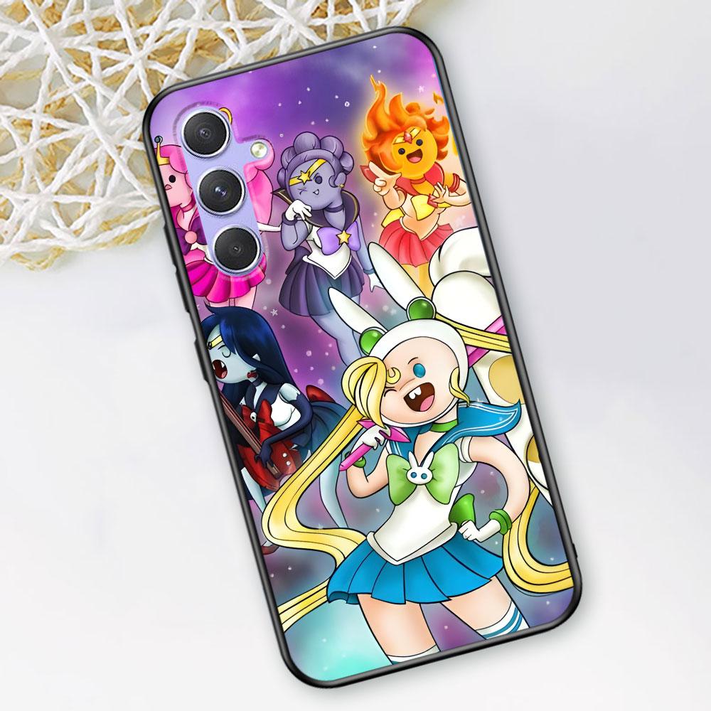 Fionna & Cake Case for Samsung Galaxy A51 A53 A54 A31 A52 A12 A13 A21s A22 A32 A11 A22 A33 A41 A52s A73 A14 A24 TPU Phone Cover