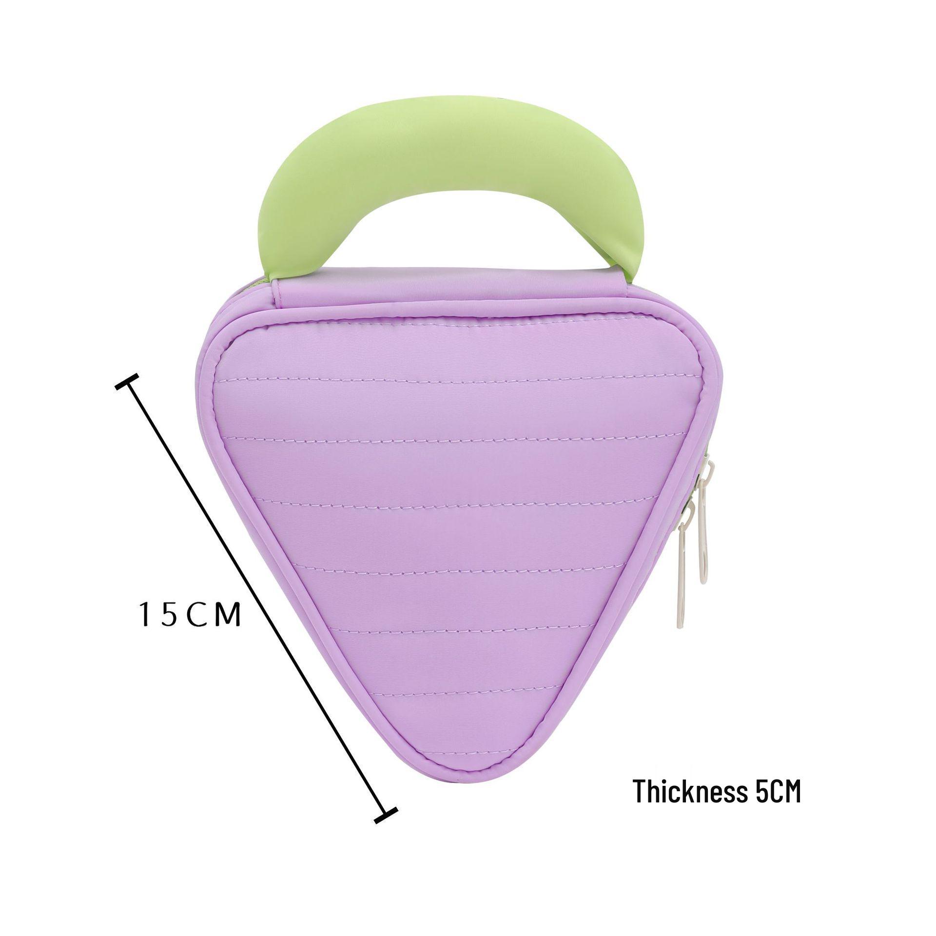 Large Capacity Portable Color Block Toiletry Bag and Cosmetics Organizer