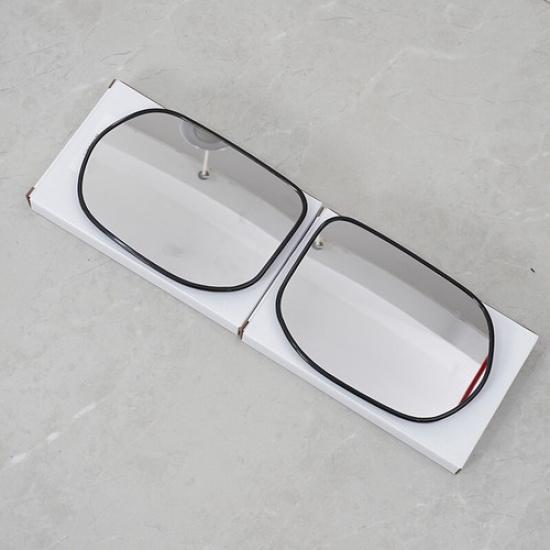 Left+ Right Side Rearview Mirror Glass Lens Assemblies For Honda Civic 2006-2011
