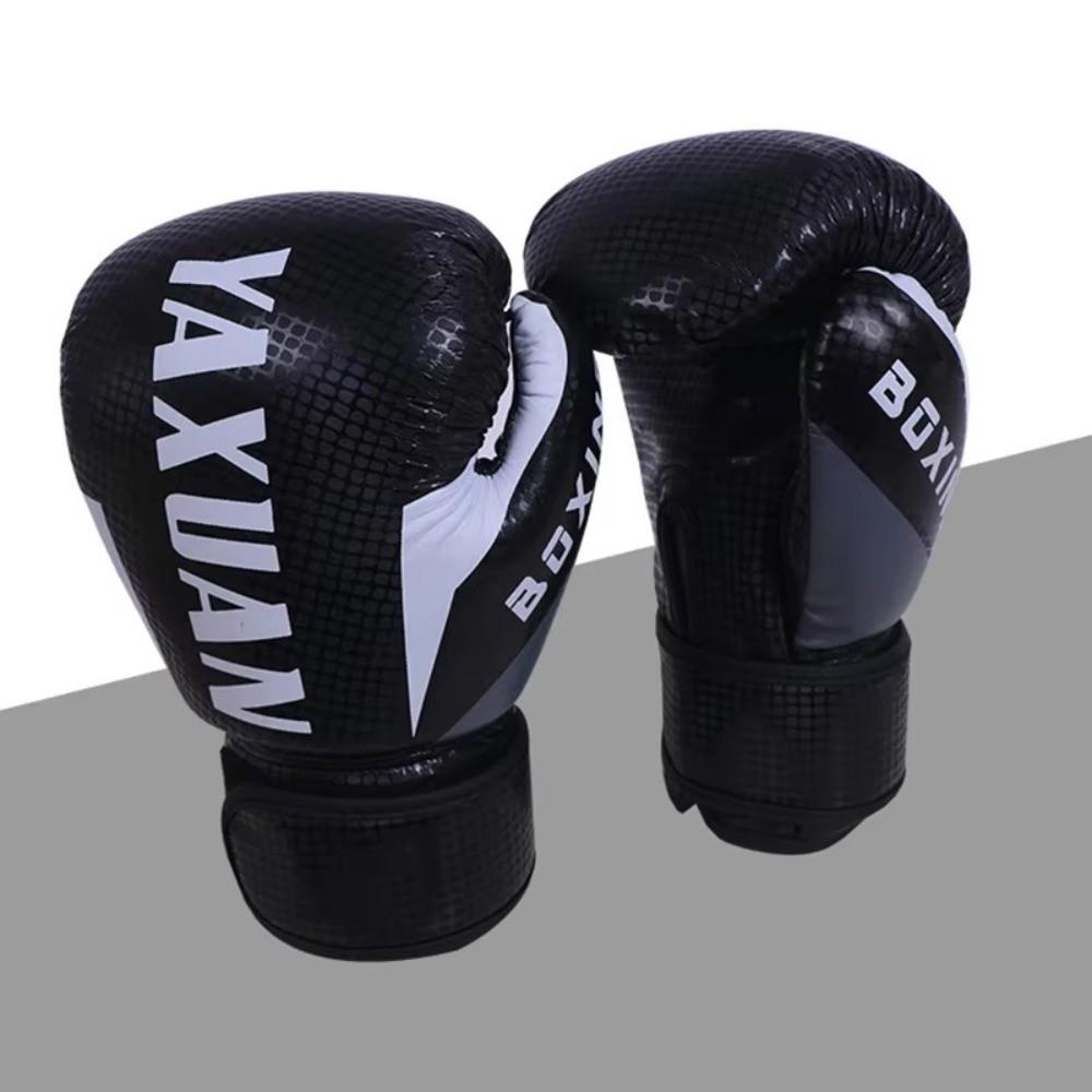 1 Paire Gants de Boxe Amortissants Gants d'Entraînement en Cuir PU pour l'Entraînement des Enfants