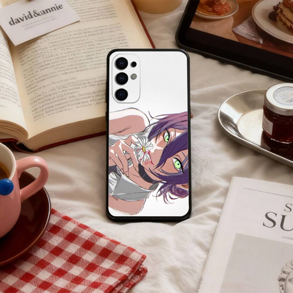 

Chainsaw Man R-Reze Arc Phone Case For Samsung S 25,24,23,22,30,21,10,9,Ultra,Plus,Lite,FE,4,5 G Soft Black Case Samsung S20fe