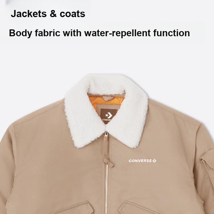 New Converse Jackets Coats Men's Brown 10026921-A01