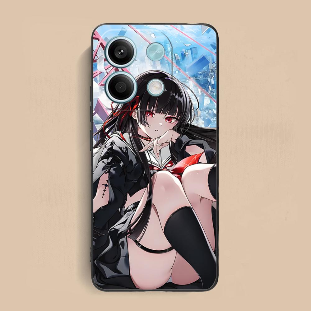 Wuthering Waves Chisa Phone Case for Xiaomi Redmi 15 14 13 12 A5 3 2 1 C Plus 4G 5G Soft TPU Shockproof Cover