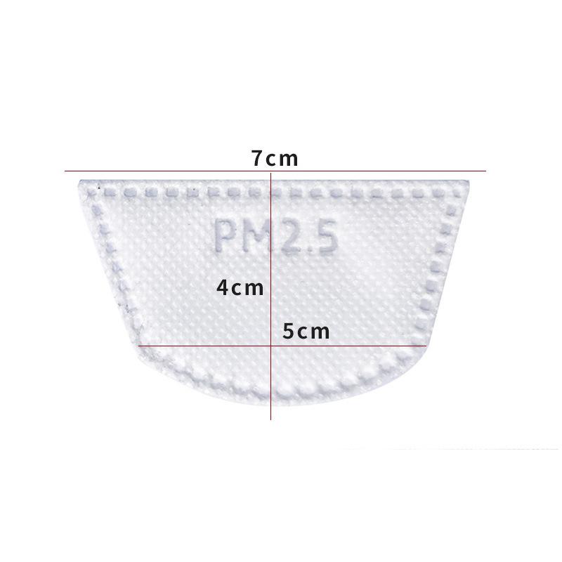 Dustproof PM2.5 Replaced Filters For Transparent Protective Full Face Shield Windproof Anti-Dust Mask Anti-splash Safety Glasses