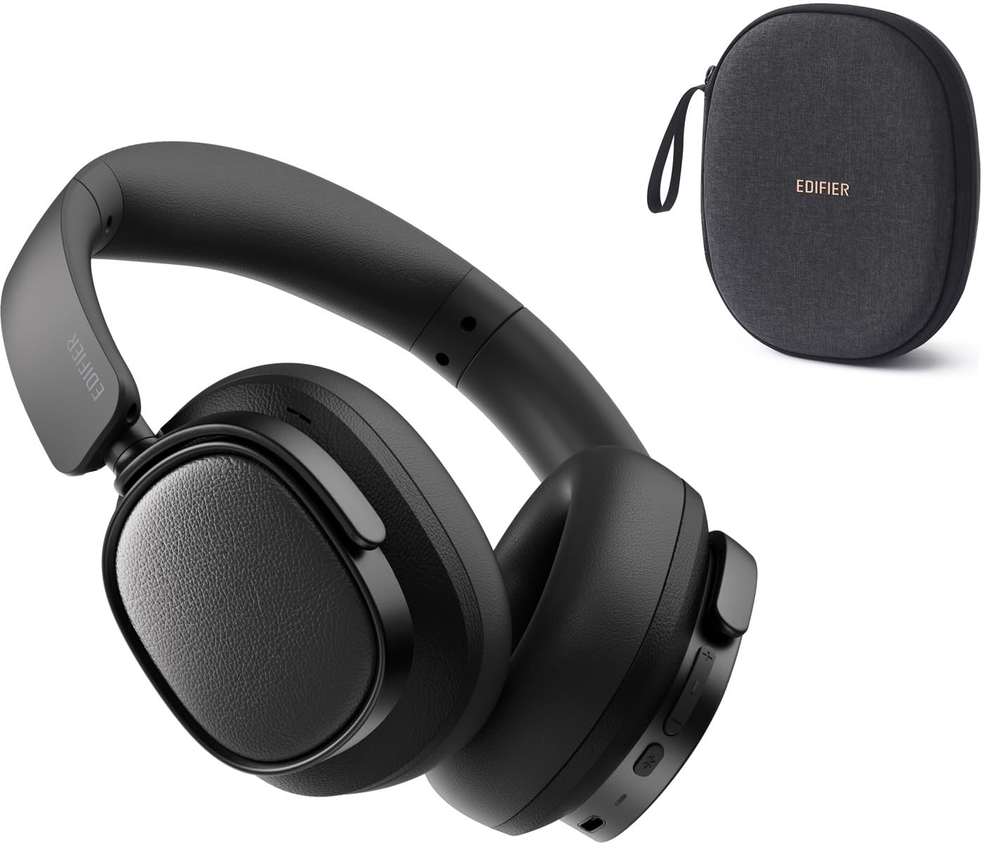 

Edifier ES850NB Bluetooth Wireless Headphones with Noise Cancellation Sound Popular Dual Spatial Audio Ambient Sound Mode Brand New ES Lightweight No чорний