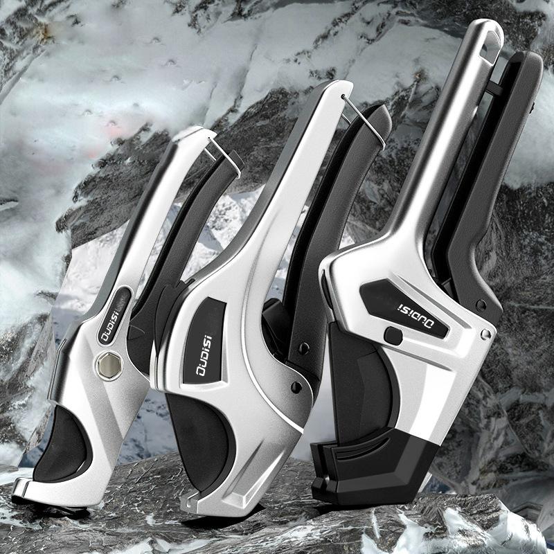 SK5 Teflon Multi-Purpose Pipe Cutter Non-Slip Water-Resistant Precision Cutting for Plastic Rubber Tubing PVC Cutter Hand Tools