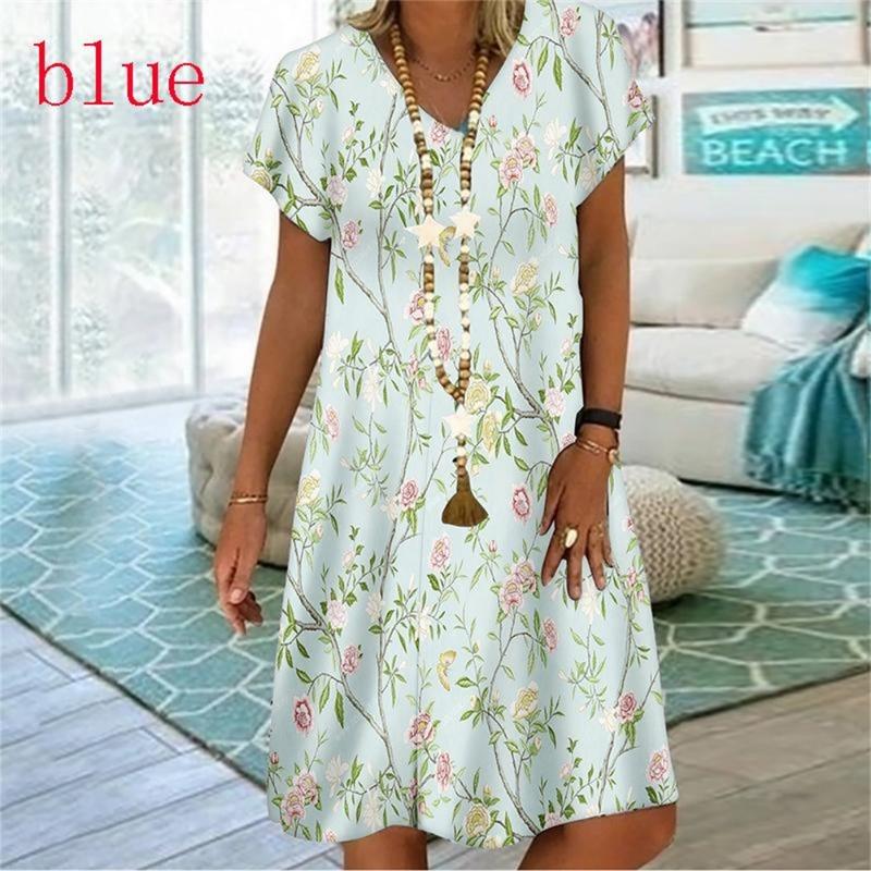 

Rainbow Striped 3D Print Women Dress Elegant Sweet Casual V-Neck Short Sleeve A-Line Dress Summer Fashion Oversized Clothing 6XL