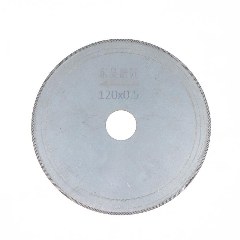 Thin Diamond Circular Saw Blade 80/100/110/120/150/200Mm Cutting Blades Arbor Disc Cut Jade Discs Agate Glass Gems Stone Slits