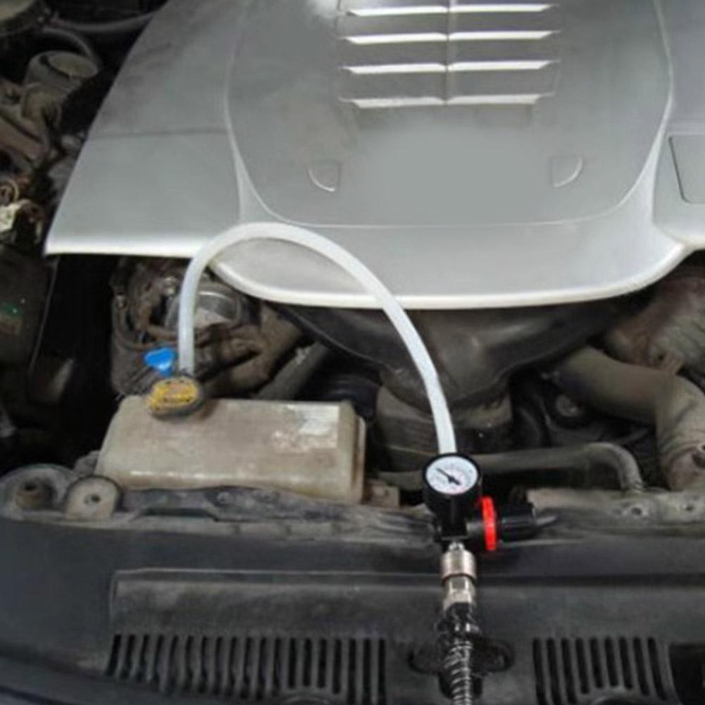 Universal Car Coolant Water Tank Leakage Radiator Pressure Tester Gauge Cooling Tester System X1X0